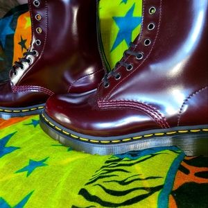 Burgundy Dr. Martens